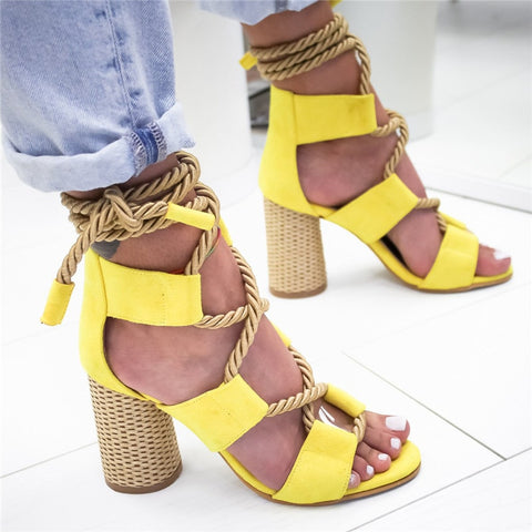 Image of Espadrilles Women Sandals-7CM Heel