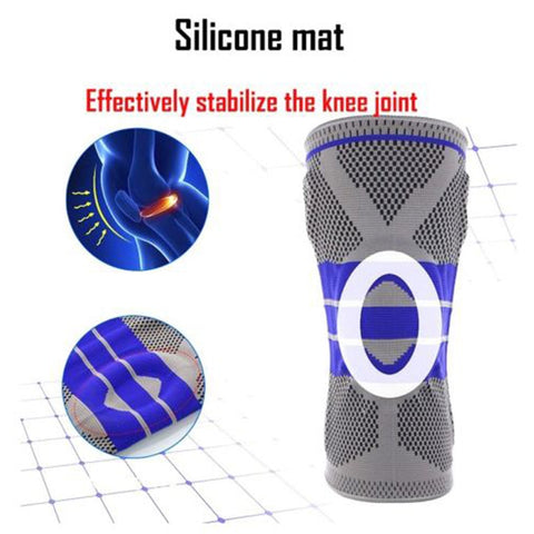 Image of 1PCS Patchwork Knee Brace Support Sports Nylon