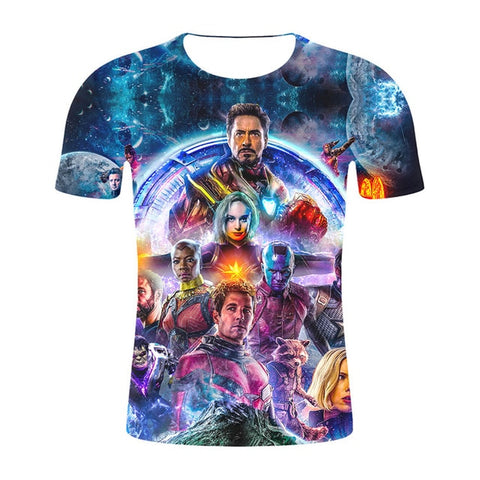 Image of Marvel Design t shirt men/women