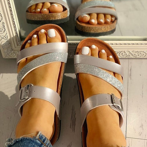 Image of Women Flat Slippers Sandals