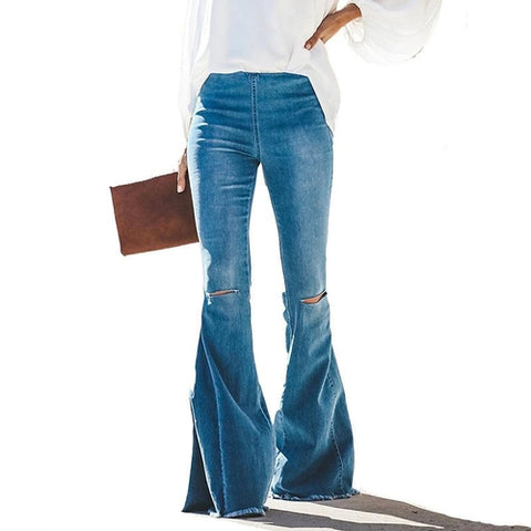 Image of Women Flare Leggings Trousers Pants