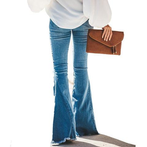 Image of Women Flare Leggings Trousers Pants