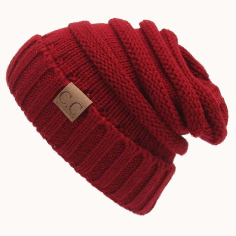 Image of Women Winter Knitted Wool Cap