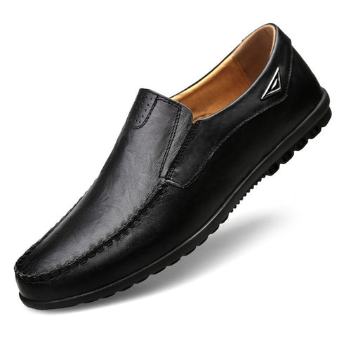 Image of Genuine Leather Mens Moccasin