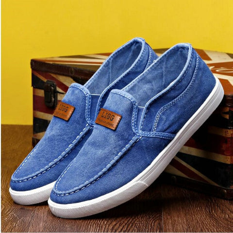 Image of Men Denim Cloth Casual Shoes