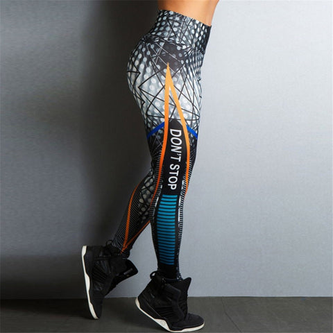 Image of Fitness Leggings Skinny High Waist Elastic