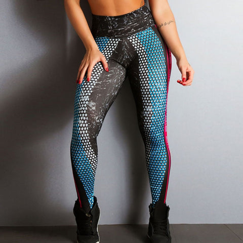 Image of Fitness Leggings Skinny High Waist Elastic