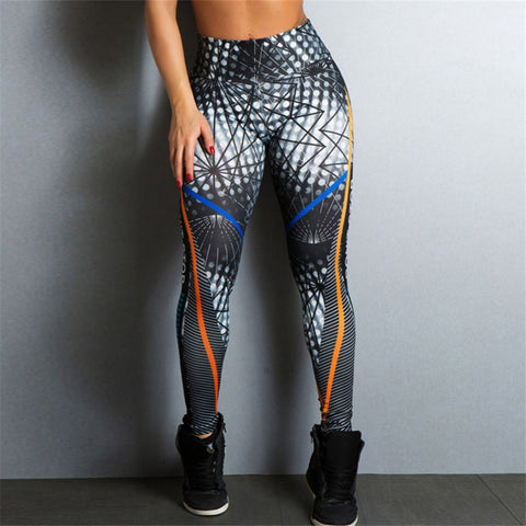Image of Fitness Leggings Skinny High Waist Elastic