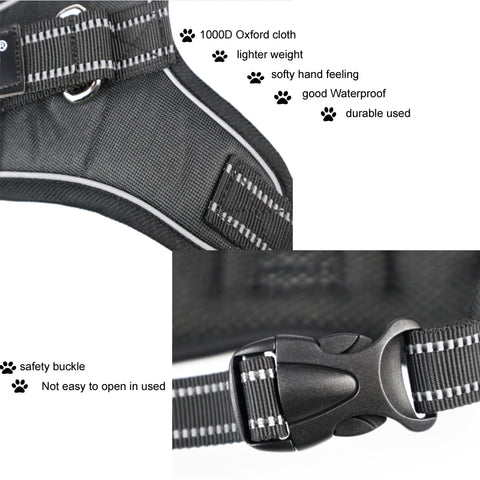 Image of Dog Harness Breathable Safety Reflective