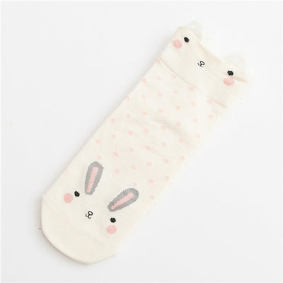 Image of 1Pair Warm Women Socks Striped