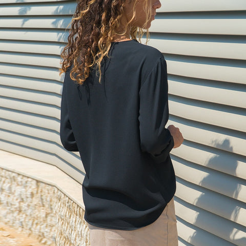 Image of Long Sleeve Women Blouses