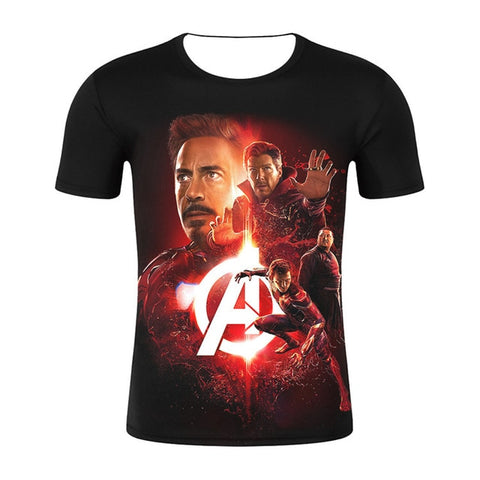 Image of Marvel Design t shirt men/women