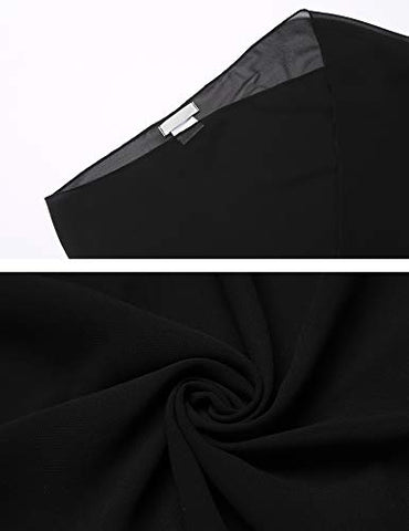 Image of Ekouaer Women Short Sarongs Beach Wrap Sheer Chiffon Bikini Wrap Cover Ups Skirt for Swimwear Small