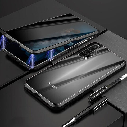 Image of Privacy Magnetische Gehard Glas Case voor iPhone