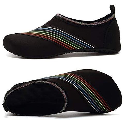 Image of VIFUUR Water Sports Unisex Shoes Black - 4-5 W US / 3-4 M US (34-35)