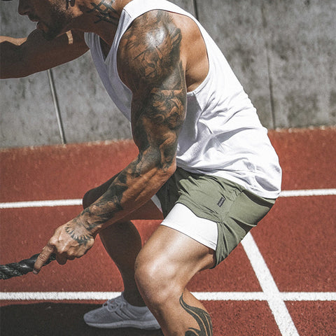 Image of Jogging Gym Shorts with Built-in pocket Liner