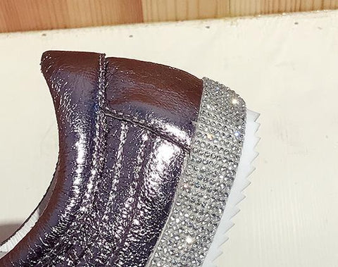 Image of Sneakers Women Golden/Silver Shoes