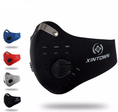Image of Activated Carbon Dust-proof Cycling Face Mask Anti-Pollution Bicycle Bike Outdoor Running