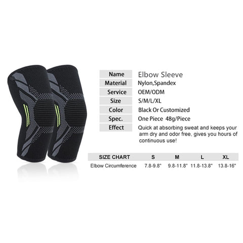 Image of 1 PCS Elbow Brace Compression Support