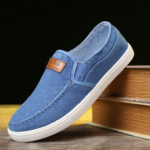Image of Men Denim Cloth Casual Shoes