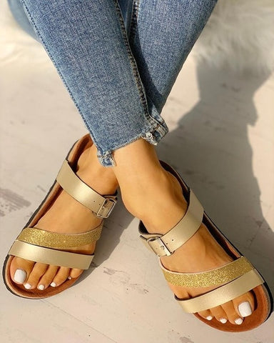 Image of Women Flat Slippers Sandals