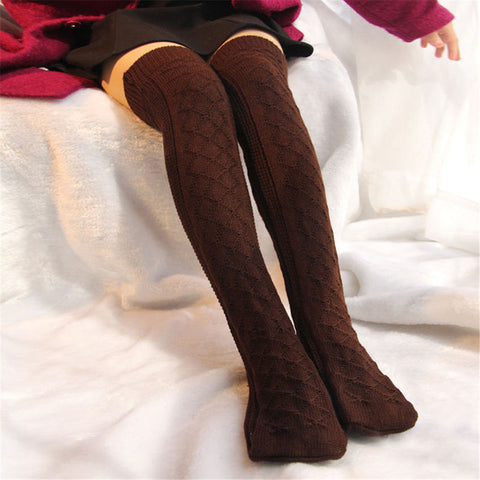 Image of Winter Over Knee Socks
