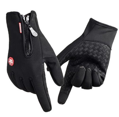 Image of Men Waterproof Winter Warm Gloves