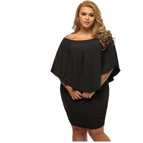 Image of Plus Size Mini Dress