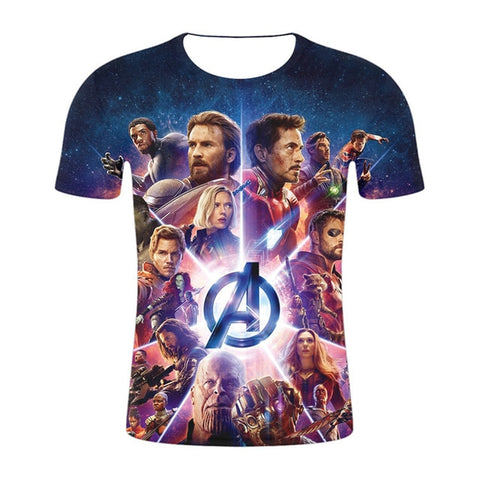 Image of Marvel Design t shirt men/women