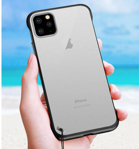 Image of Ultra Thin Hard Matte Translucent Clear Case For iPhone11iphone12