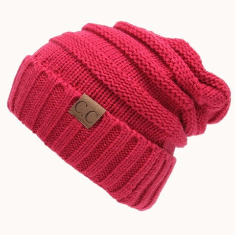Image of Women Winter Knitted Wool Cap
