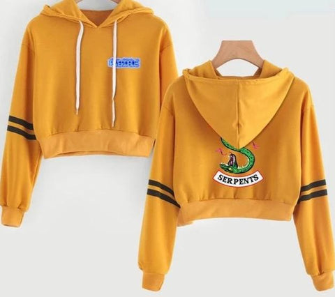 Image of Women Crop RIVERDALE Top Hoodies