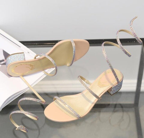 Image of Summer Crystal Gladiator Sandals