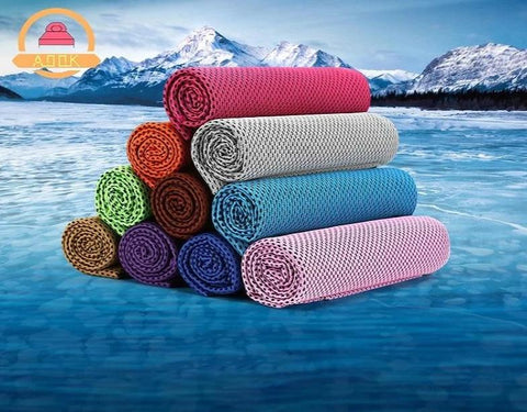 Image of Towel 9 Colors 90*30cm Utility Enduring Instant Cooling Face
