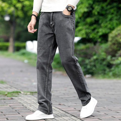 Image of Men Grey Casual Jeans