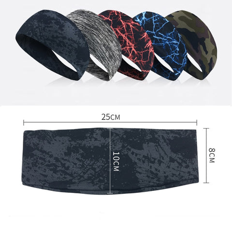 Image of Men Sweatband For Men and Women Yoga Hair Bands