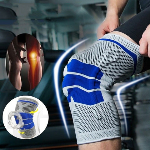 Image of 1PCS Patchwork Knee Brace Support Sports Nylon