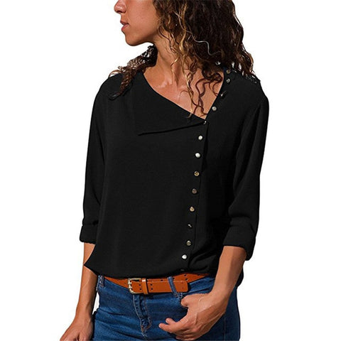 Image of Long Sleeve Women Blouses
