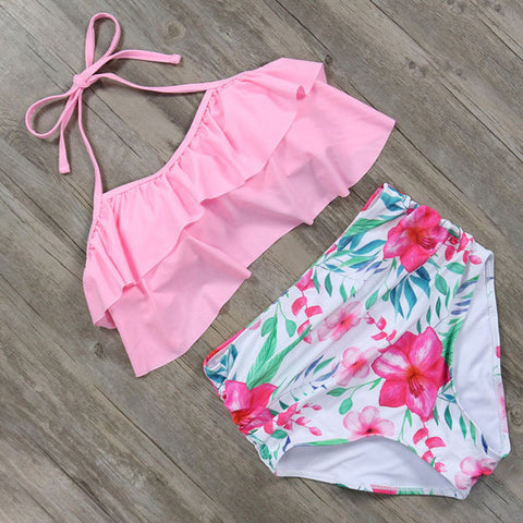 Image of Women Halter Bikinis Set