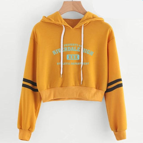 Image of Women Crop RIVERDALE Top Hoodies