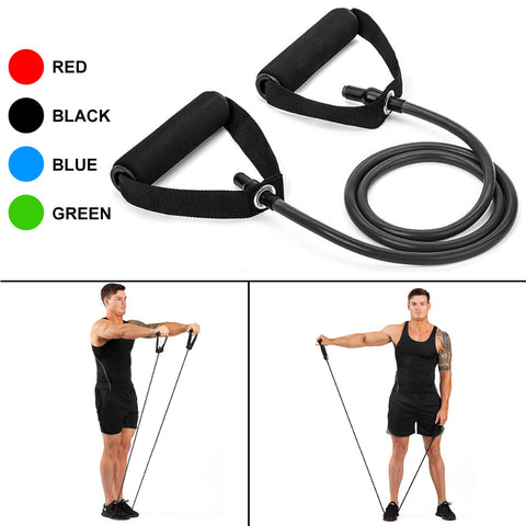 Image of Pull Rope Elastic Resistance Bands Fitness Workout Exercise
