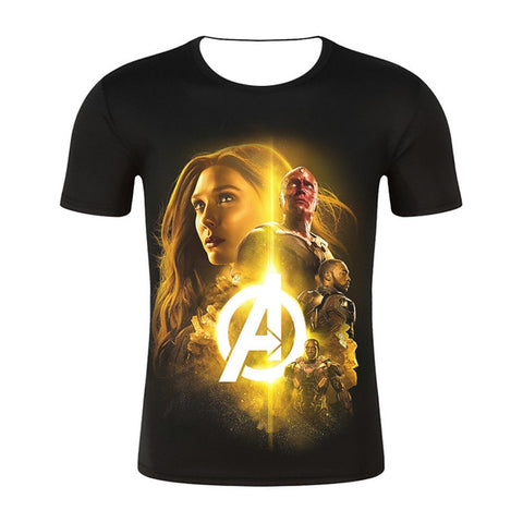 Image of Marvel Design t shirt men/women