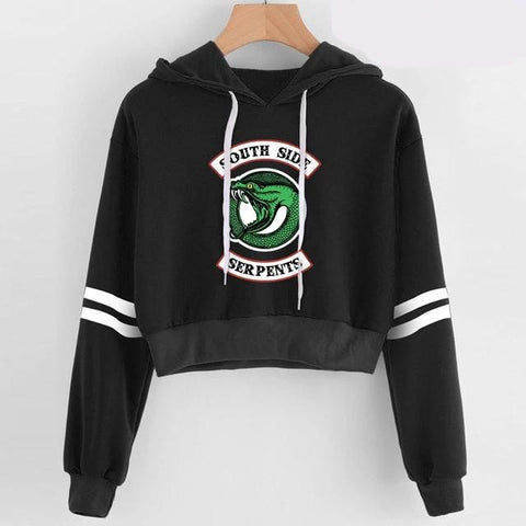 Image of Women Crop RIVERDALE Top Hoodies