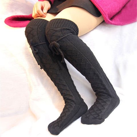 Image of Winter Over Knee Socks