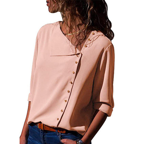 Image of Long Sleeve Women Blouses