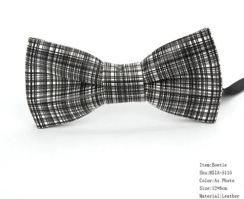 Image of Men's Plaid Bowtie