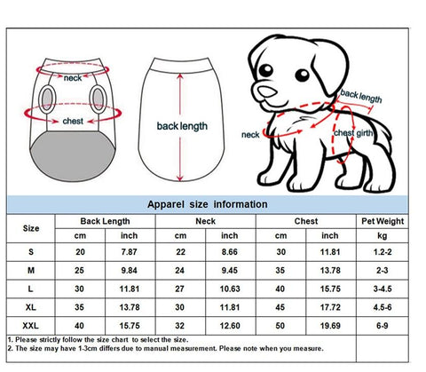 Image of Dog Jacket Coat Pets Cats Clothes Sweater