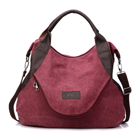 Image of Large Pocket Casual Tote Women's Handbag