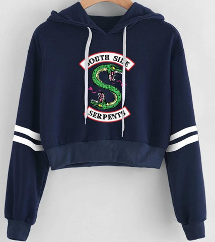 Image of Women Crop RIVERDALE Top Hoodies