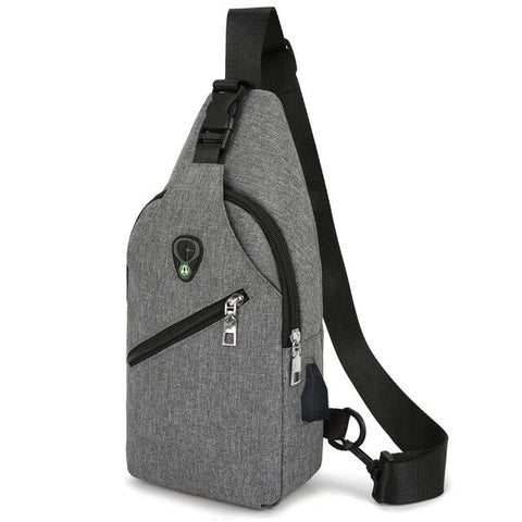 Image of Fashion Multifuntion Crossbody bags for Men Sling Chest Bag Man Weekend